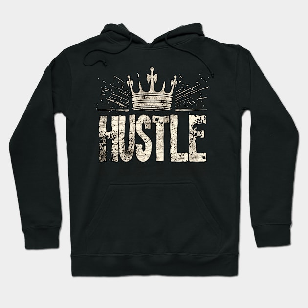 Hustle King/Queen Hoodie by UrbanLifeApparel